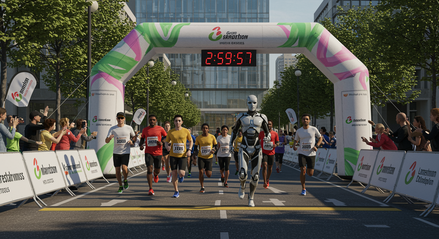 Robots vs Humanos: La nueva era del maratón en China